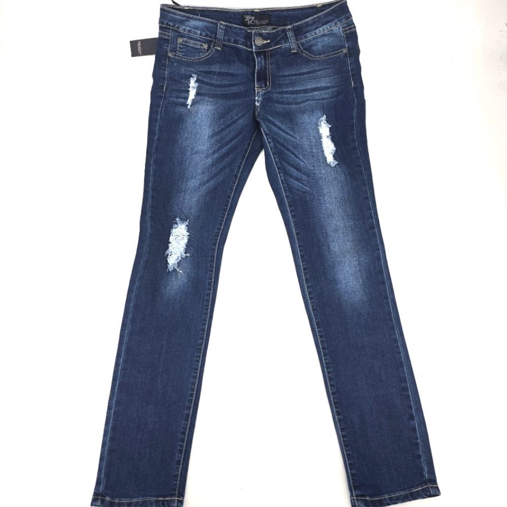 Rock & Royal Distress Skinny Jeans Size 15 NWT
